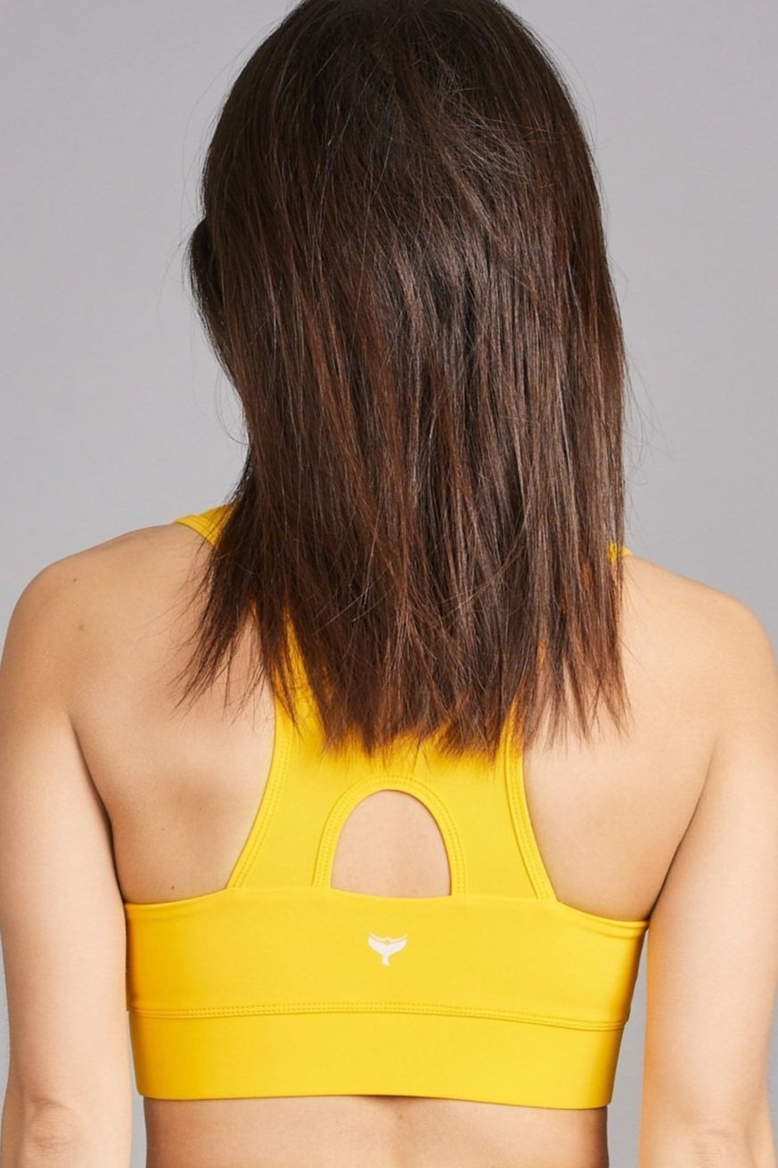 Fraser Sports Bra Yellow Sprint