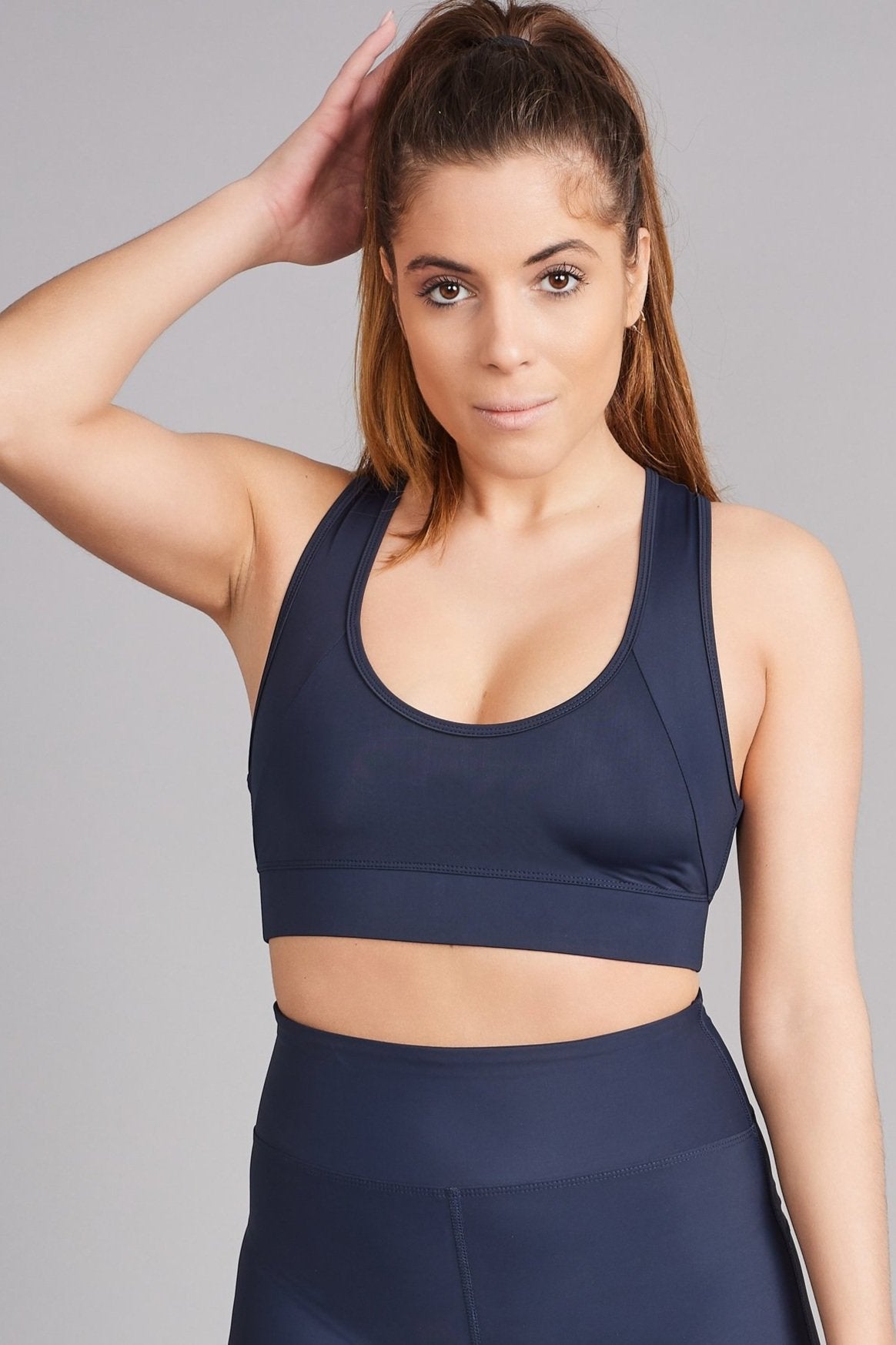 Fraser Sports Bra Blue Pirata