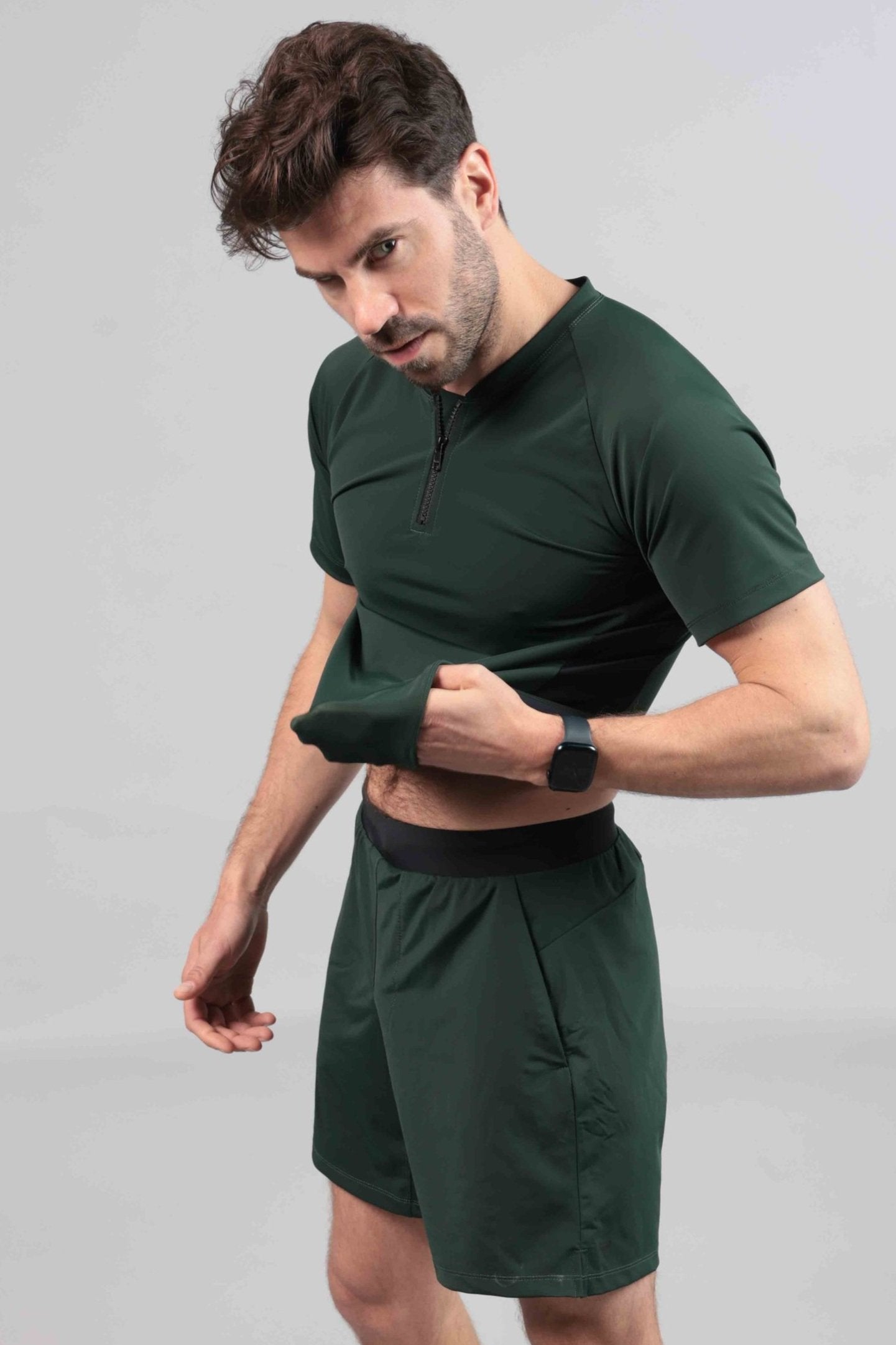 Beluga Short Green Scotland/ Black