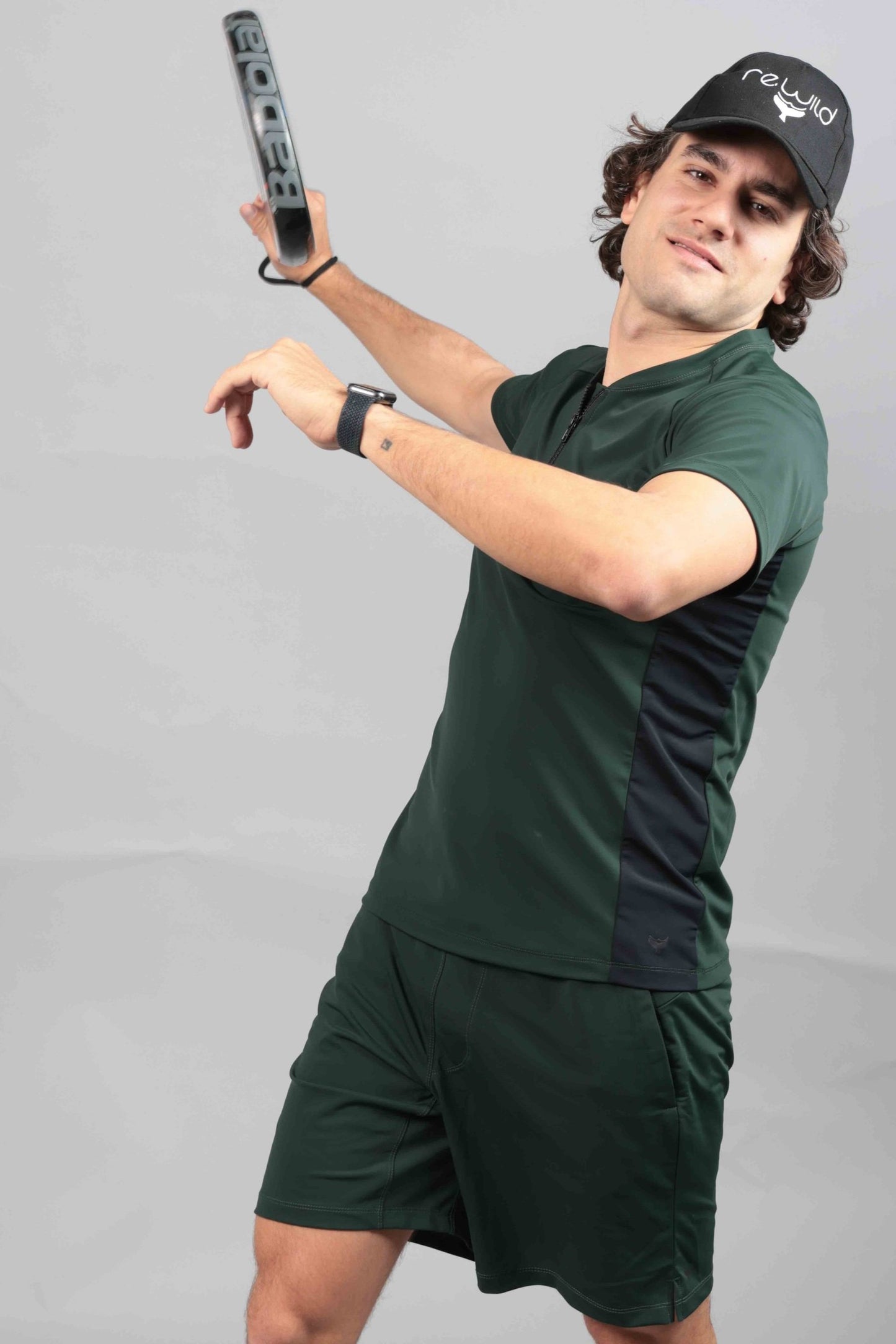 Beluga Short Green Scotland/ Black