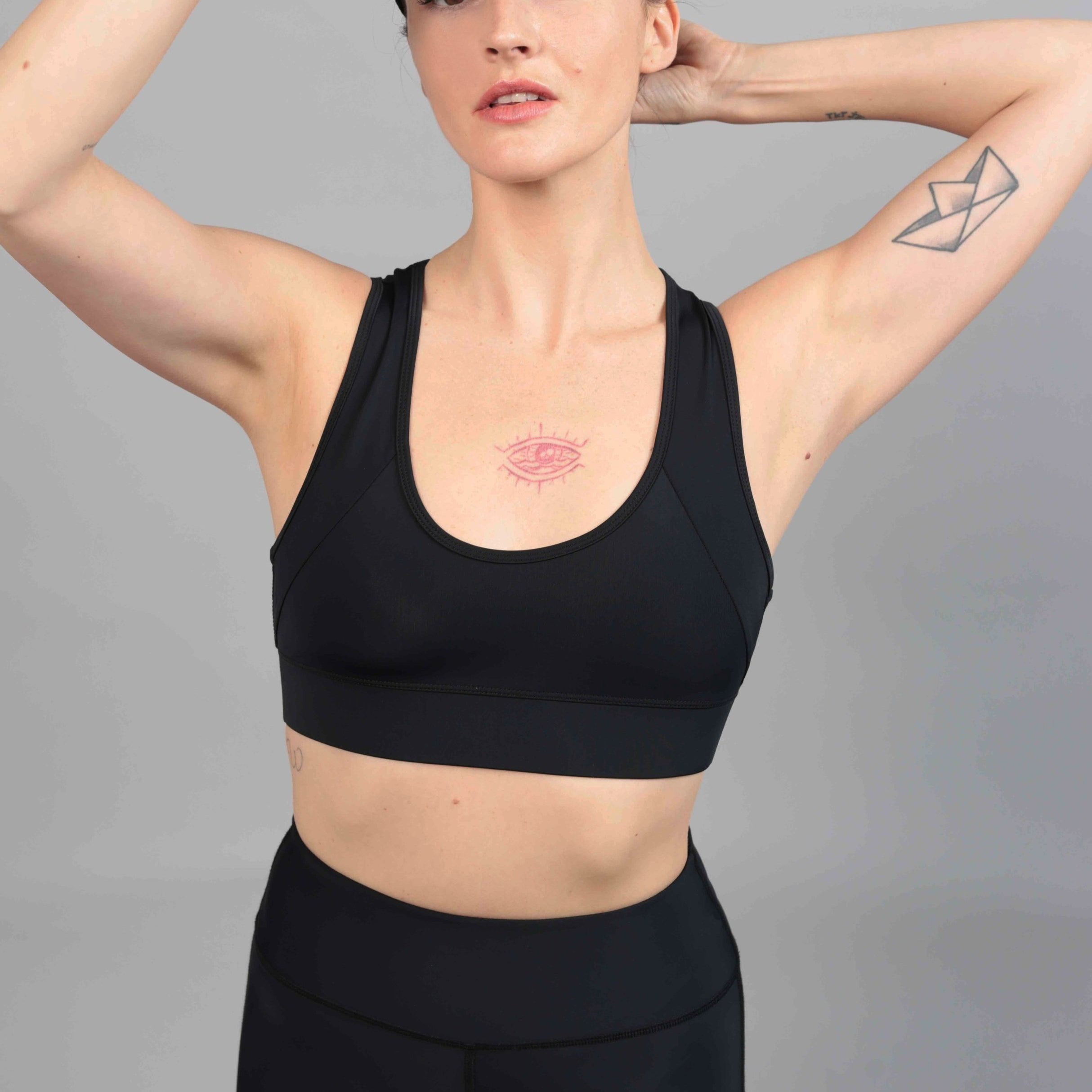 Fraser Sports Bra Black - REWILD OUTFIT