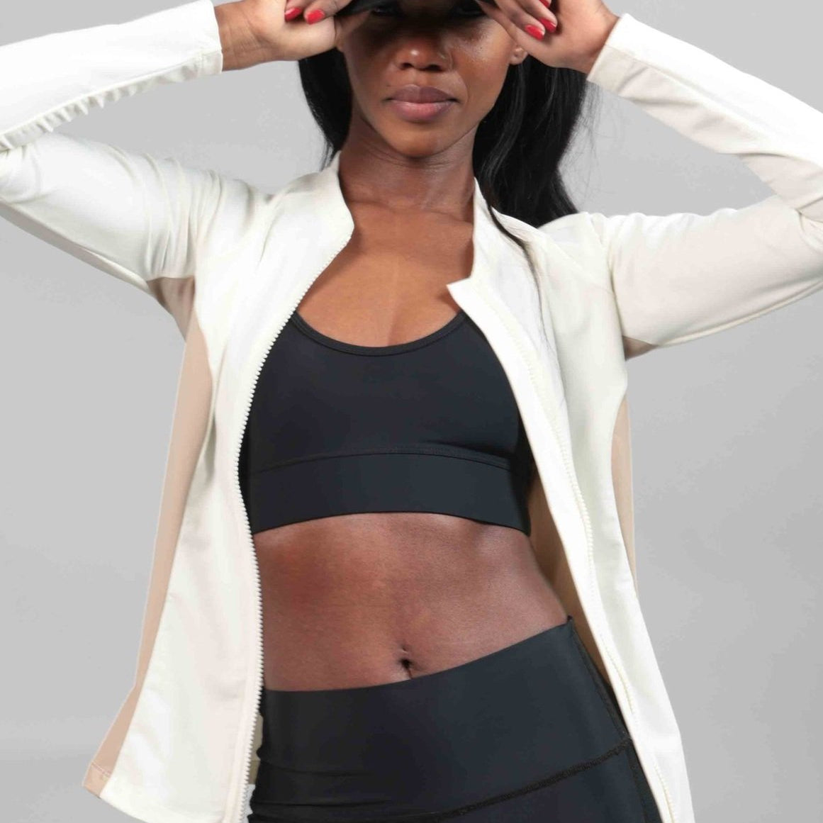 Borealis Cover Top White Avorio/ Beige Mosaico - REWILD OUTFIT
