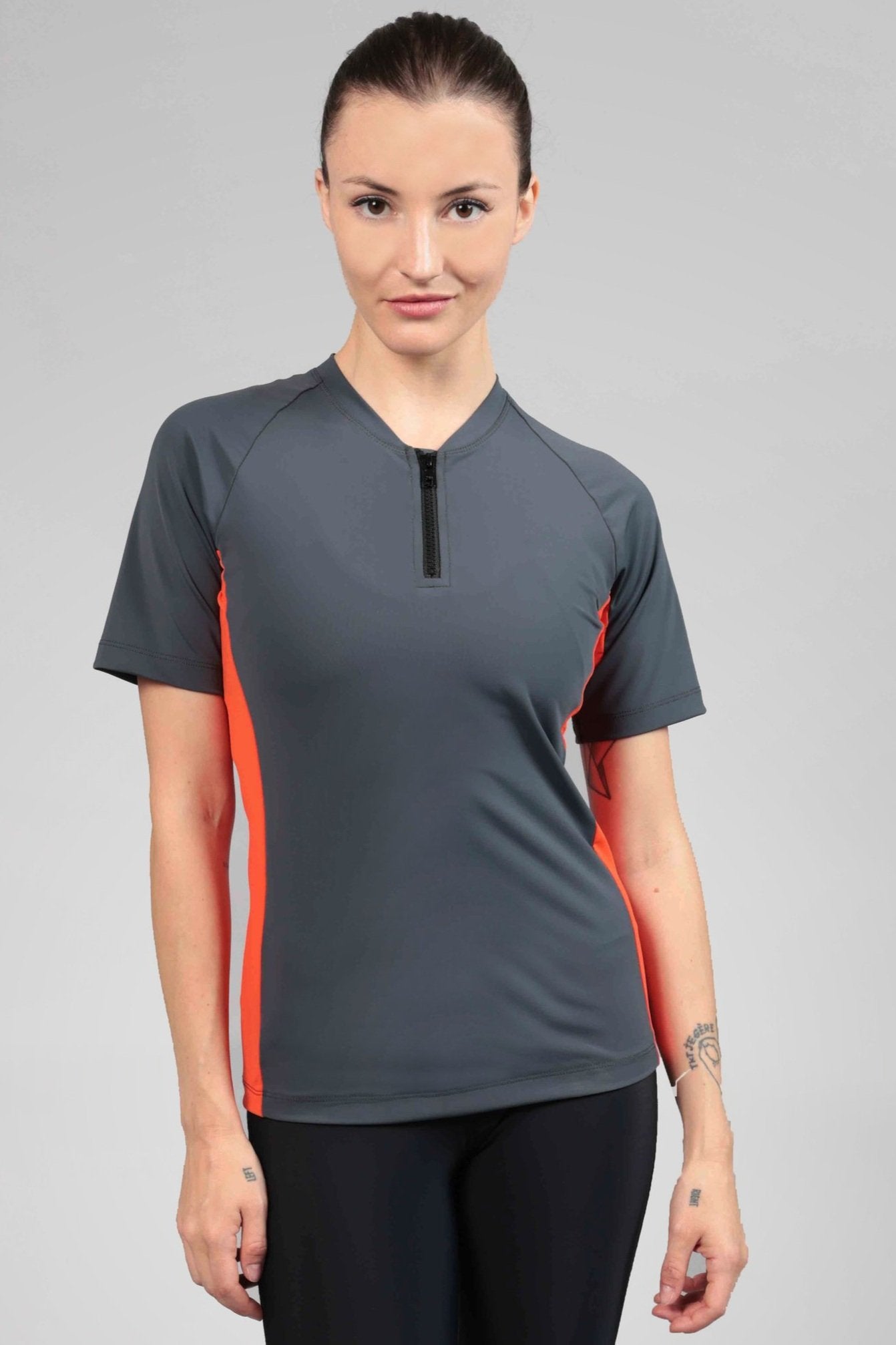 Kogia W. TShirt Grey Titanium/ Orange Vibes