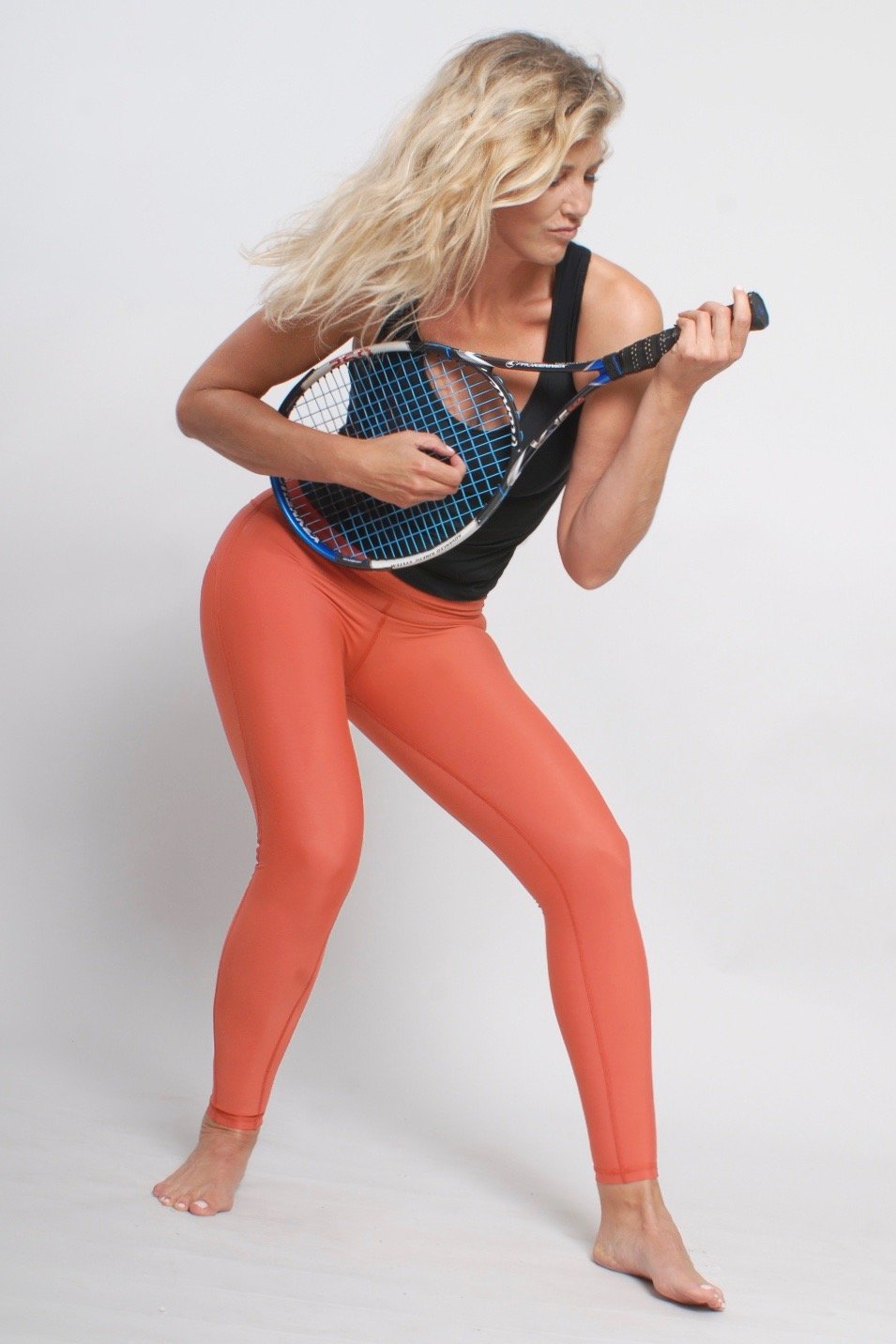 Aduncus Legging Coral Riad