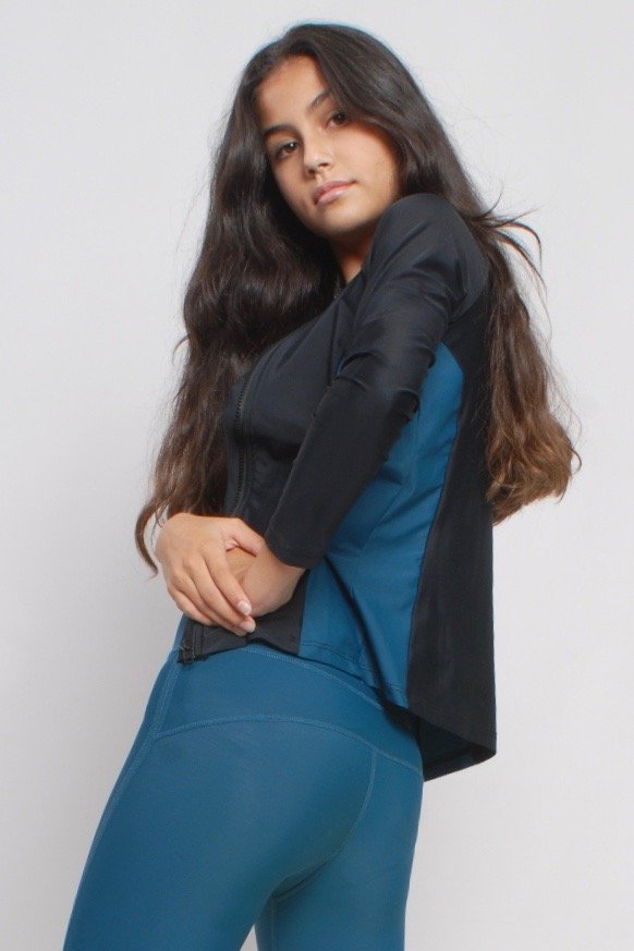 Borealis Cover Top Black/ Blue Zenith